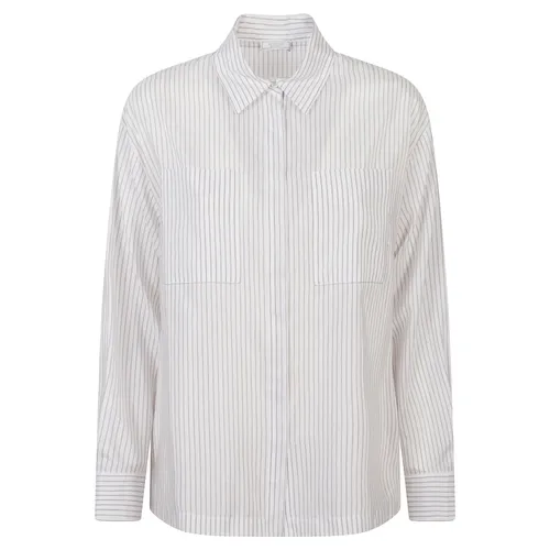 Striped-pattern Shirt - Peserico - Modalova