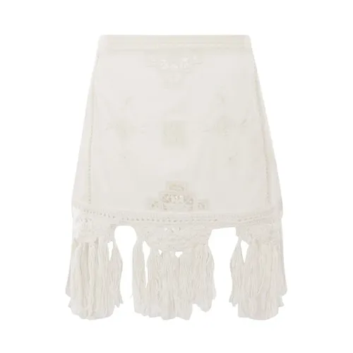 Sandra Macramé Mini Skirt - Isabel Marant - Modalova