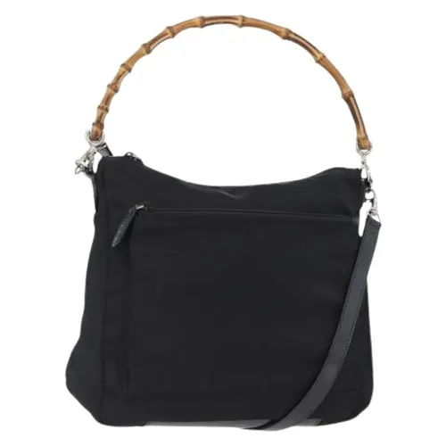 Pre-owned Nylon Handbag - Gucci Vintage - Modalova