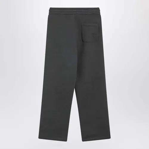 Grey Trousers Cotton Polyester Blend - Ami Paris - Modalova
