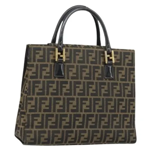 Pre-owned Canvas Handbag - Fendi Vintage - Modalova