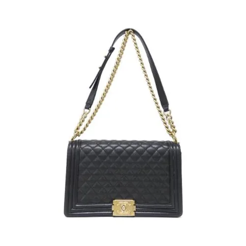 Pre-owned Leather Shoulder Bag - Chanel Vintage - Modalova