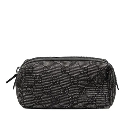 Pre-owned Denim Clutch - Gucci Vintage - Modalova