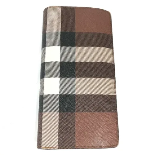 Pre-owned Leather wallets - Burberry Vintage - Modalova