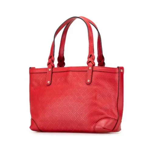 Pre-owned Leather Handbag - Gucci Vintage - Modalova