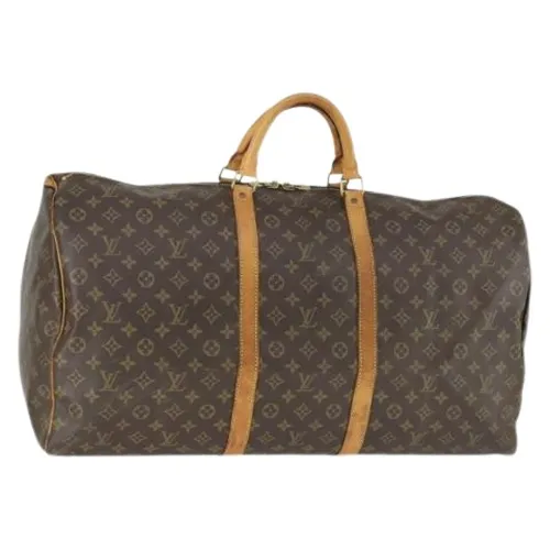Pre-owned Canvas Weekend Bag - Louis Vuitton Vintage - Modalova