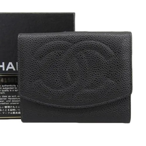 Pre-owned Leather Wallet - Chanel Vintage - Modalova