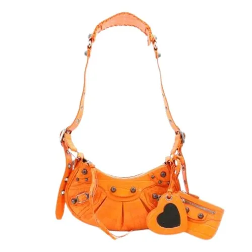 Pre-owned Leather Shoulder Bag - Balenciaga Vintage - Modalova