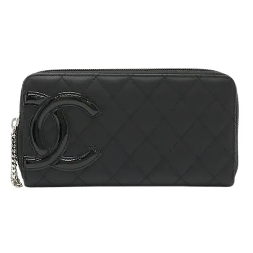 Pre-owned Leather Wallet - Chanel Vintage - Modalova