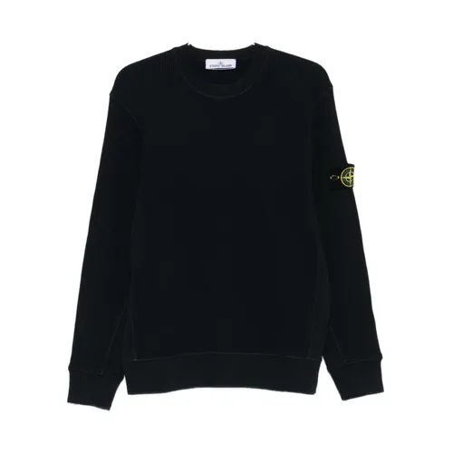 Waffle Knit Sweatshirt - Stone Island - Modalova