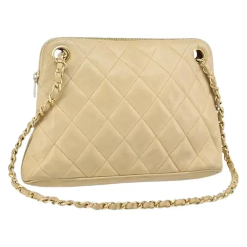 Pre-owned Leather Shoulder Bag - Chanel Vintage - Modalova