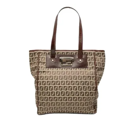 Pre-owned Canvas Tote - Fendi Vintage - Modalova