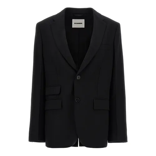 Tailored Single-breasted Blazer - Jil Sander - Modalova