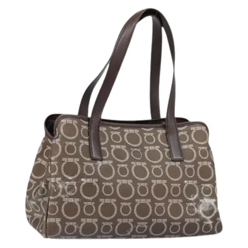 Pre-owned Leather Shoulder Bag - Salvatore Ferragamo Pre-owned - Modalova