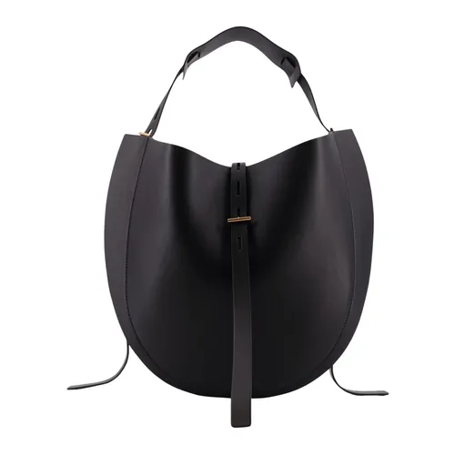 Lizzie Leather Shoulder Bag - Minobossi - Modalova