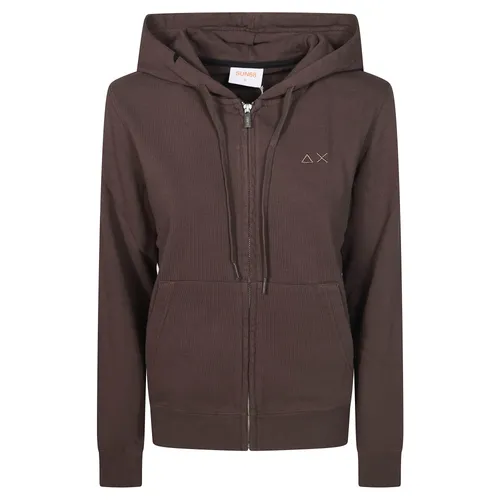 Felpa Zip Basic - Sun68 - Modalova