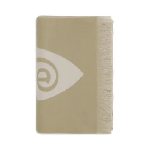 Logo Wool Scarf - Burberry - Modalova