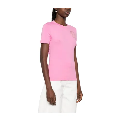 Printed T-Shirt - Versace Jeans Couture - Modalova
