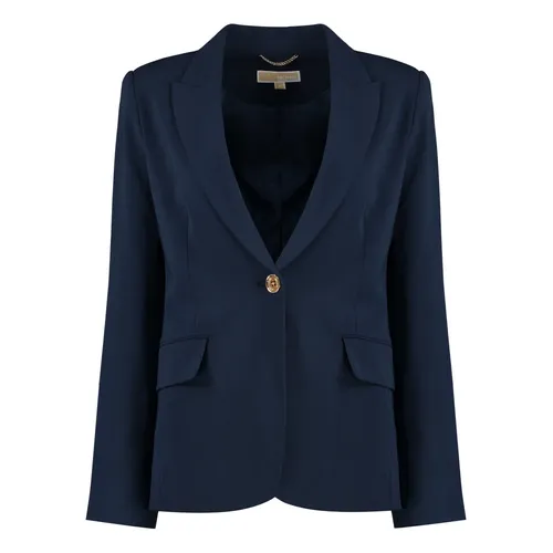 Lapel Collar Jacket - Michael Kors - Modalova
