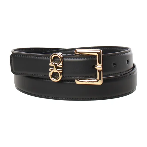 Fixed Belt With Double Hooks - Ferragamo - Modalova