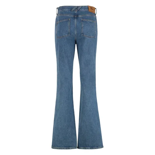 High Rise Bootcut Jeans - Burberry - Modalova