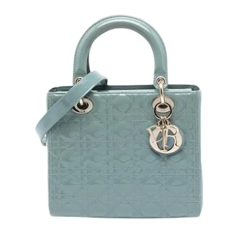Pre-owned Vintage Leather Handbag - Dior Vintage - Modalova