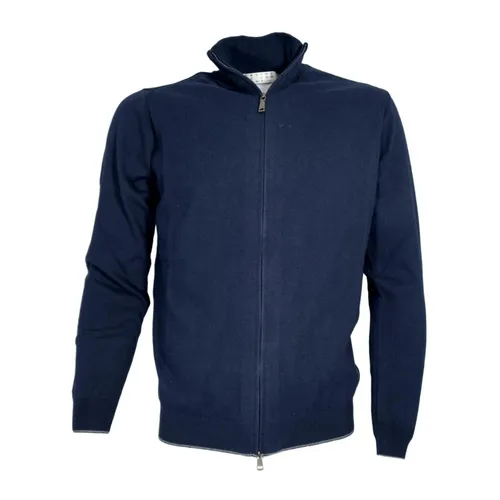 Maglia Full Zip - Cashmere Company - Modalova
