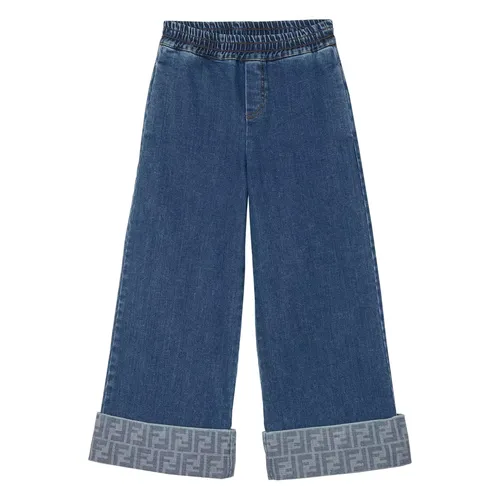 Pantalone Denim - Fendi - Modalova
