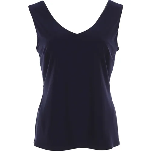 Top Azul sin Mangas - Joseph Ribkoff - Modalova