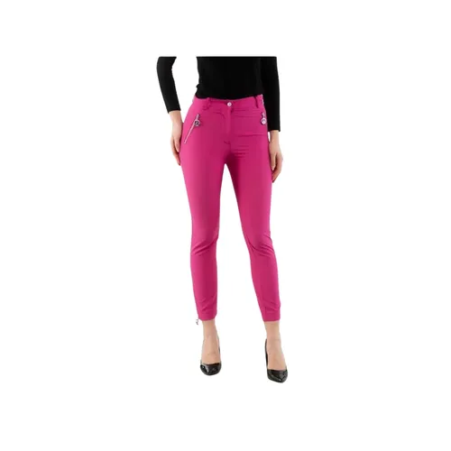 Polyester Casual Pants - Moschino - Modalova