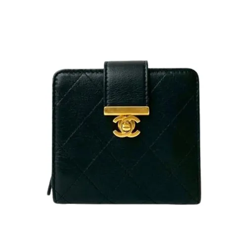 Pre-owned Leather Wallet - Chanel Vintage - Modalova