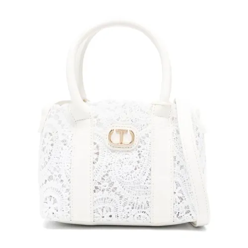 Macramé Lace Shoulder Bag - Twinset - Modalova