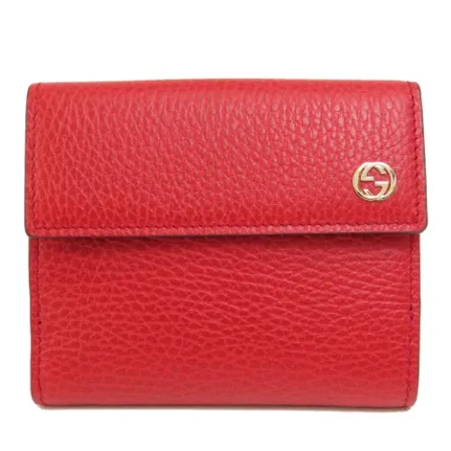 Pre-owned Leather wallets - Gucci Vintage - Modalova