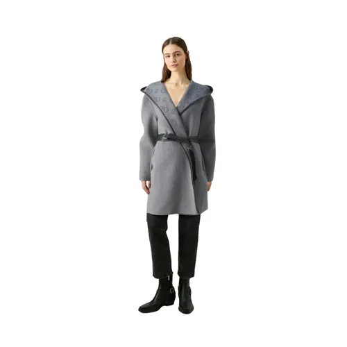 Basic Wool Blend Coat - Liu Jo - Modalova