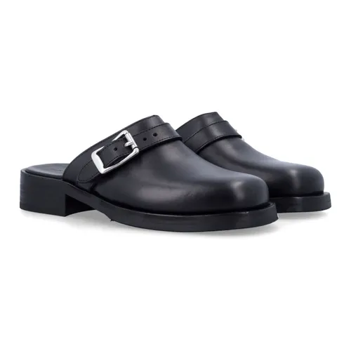Leather Cross Strap Mule Shoes - Our Legacy - Modalova