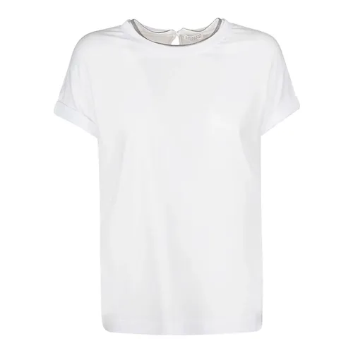 Tops > T-Shirts - - Brunello Cucinelli - Modalova