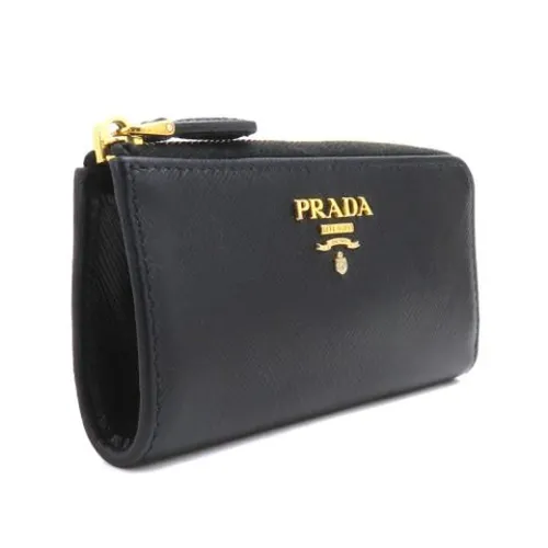 Pre-owned Leather Wallet - Prada Vintage - Modalova