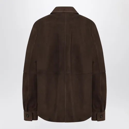 Soft Suede Overshirt - TotêMe - Modalova
