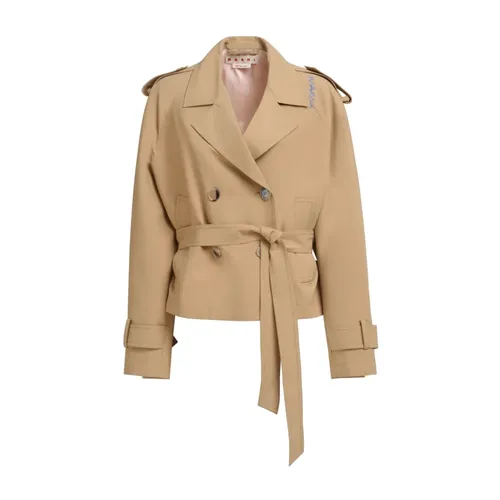Elegant Wool Blend Jacket - Marni - Modalova