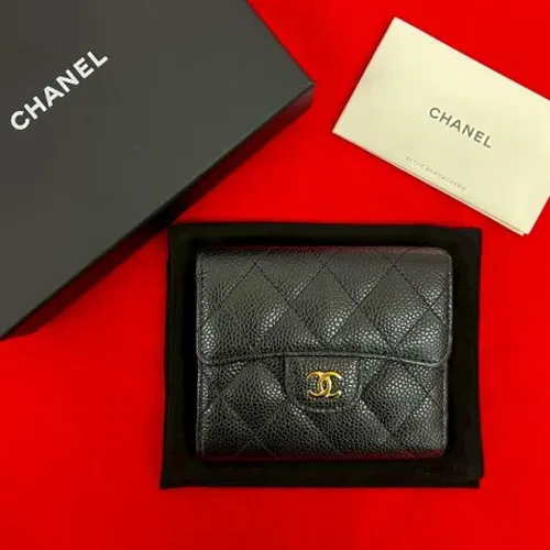 Pre-owned Leather Wallet - Chanel Vintage - Modalova