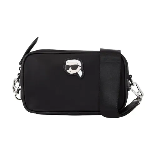 Bandolera Ikonik 2.0 Nylon Camera Bag - Karl Lagerfeld - Modalova