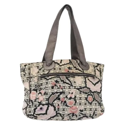 Pre-owned Canvas Shoulder Bag - Chanel Vintage - Modalova