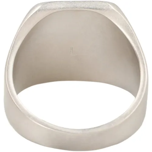 Engraved Logo Brass Ring - Vetements - Modalova