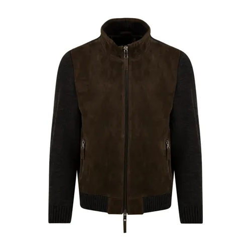 Francis Knit Jacket - The Jack Leathers - Modalova
