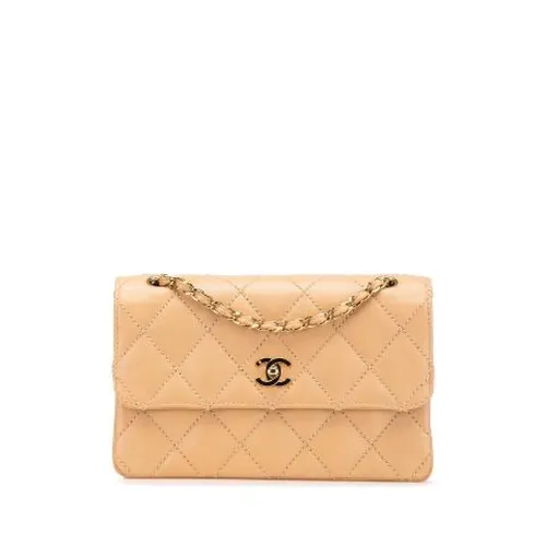 Pre-owned Cuero bolsos-chanel - Chanel Vintage - Modalova
