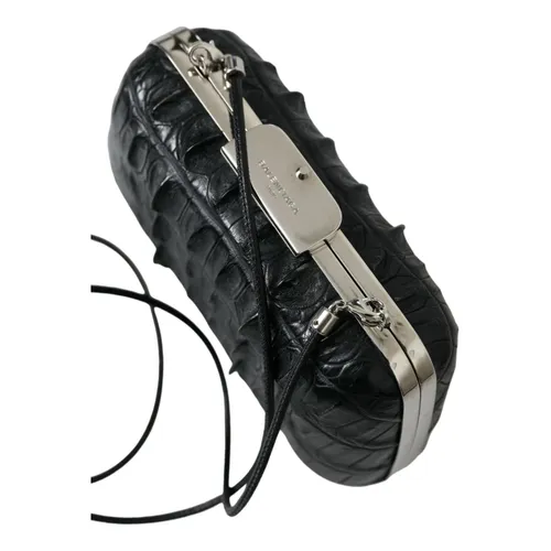 Elegant Crocodile Leather Evening Clutch - Balenciaga - Modalova
