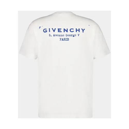 Logo Cotton T-Shirt - Givenchy - Modalova