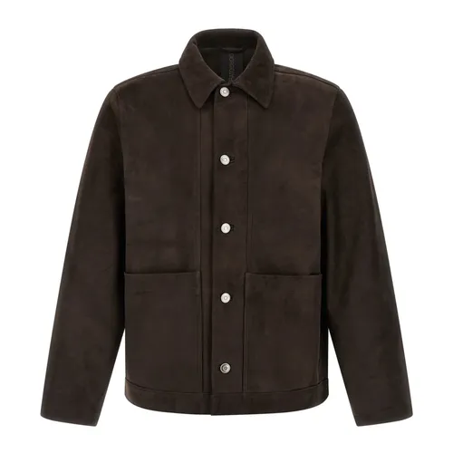 Fiore Suede Jacket - Giorgio Brato - Modalova
