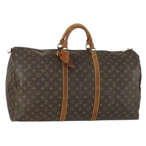 Pre-owned Vintage Canvas Weekend Bag - Louis Vuitton Vintage - Modalova