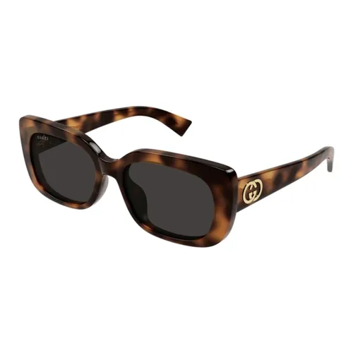 Cat-eye Rectangle Sunglasses - Gucci - Modalova